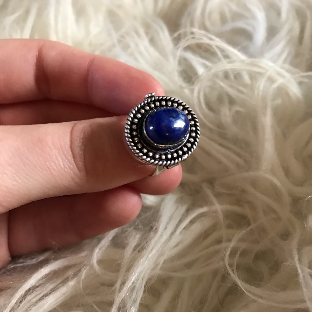 Poison / Pill Box Stash Locket Ring